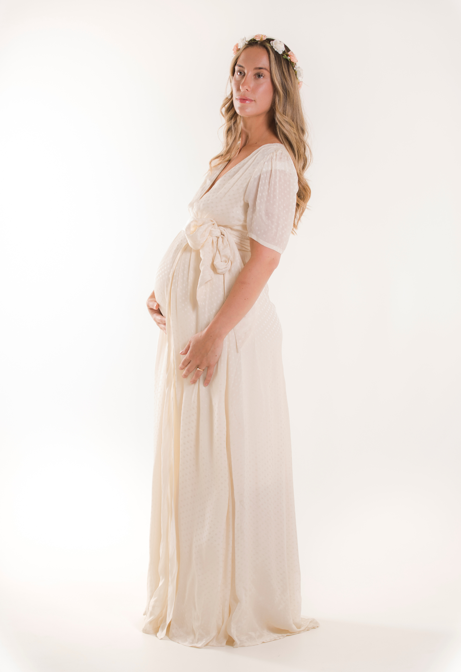 Maternity wedding dress - Ivory